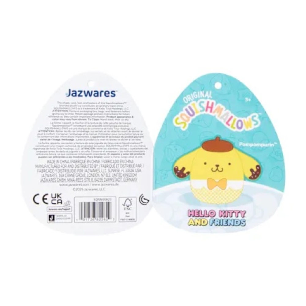 Squishmallow Hello Kitty And Friends Ice Cream Pompompurin - Picture 6 of 12